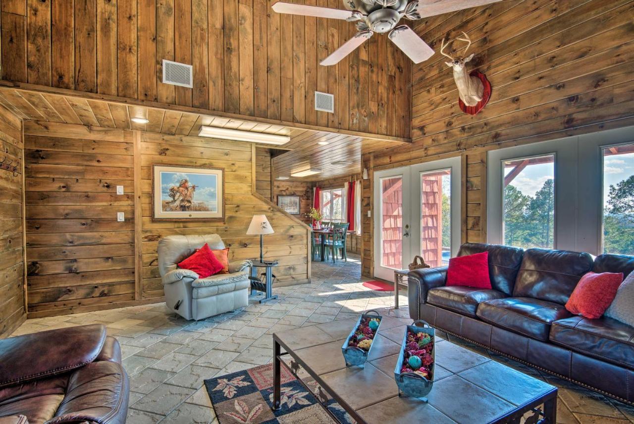 Broken Bow Mountaintop Home With Hot Tub! Dış mekan fotoğraf