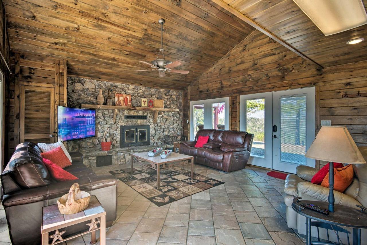Broken Bow Mountaintop Home With Hot Tub! Dış mekan fotoğraf