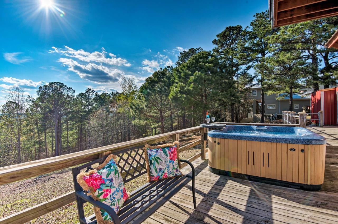 Broken Bow Mountaintop Home With Hot Tub! Dış mekan fotoğraf