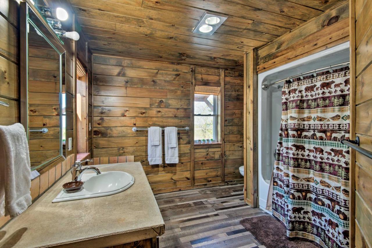 Broken Bow Mountaintop Home With Hot Tub! Dış mekan fotoğraf