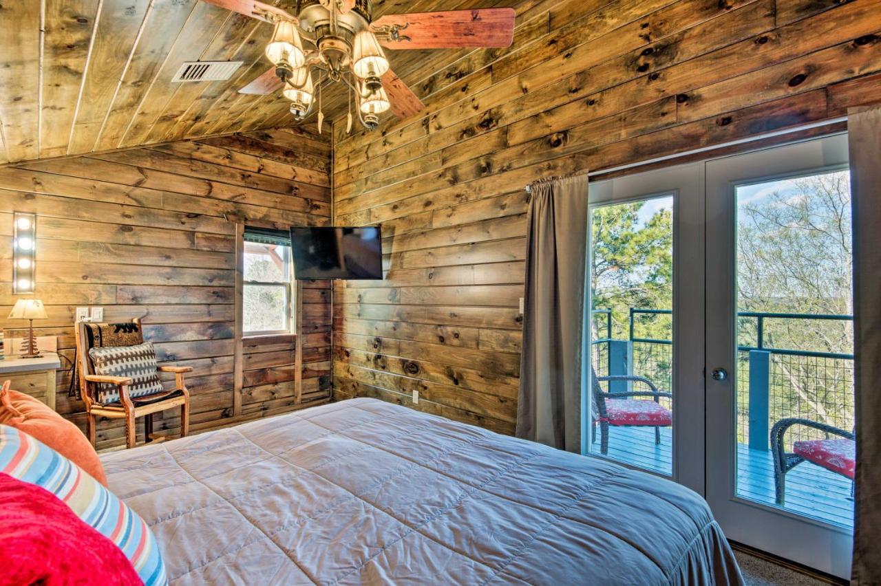 Broken Bow Mountaintop Home With Hot Tub! Dış mekan fotoğraf